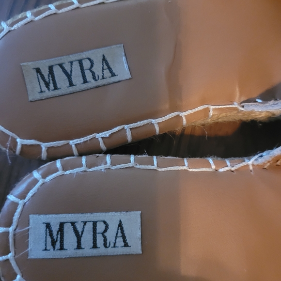 Myra Cowhide Slide Sandals - Picture 6 of 7